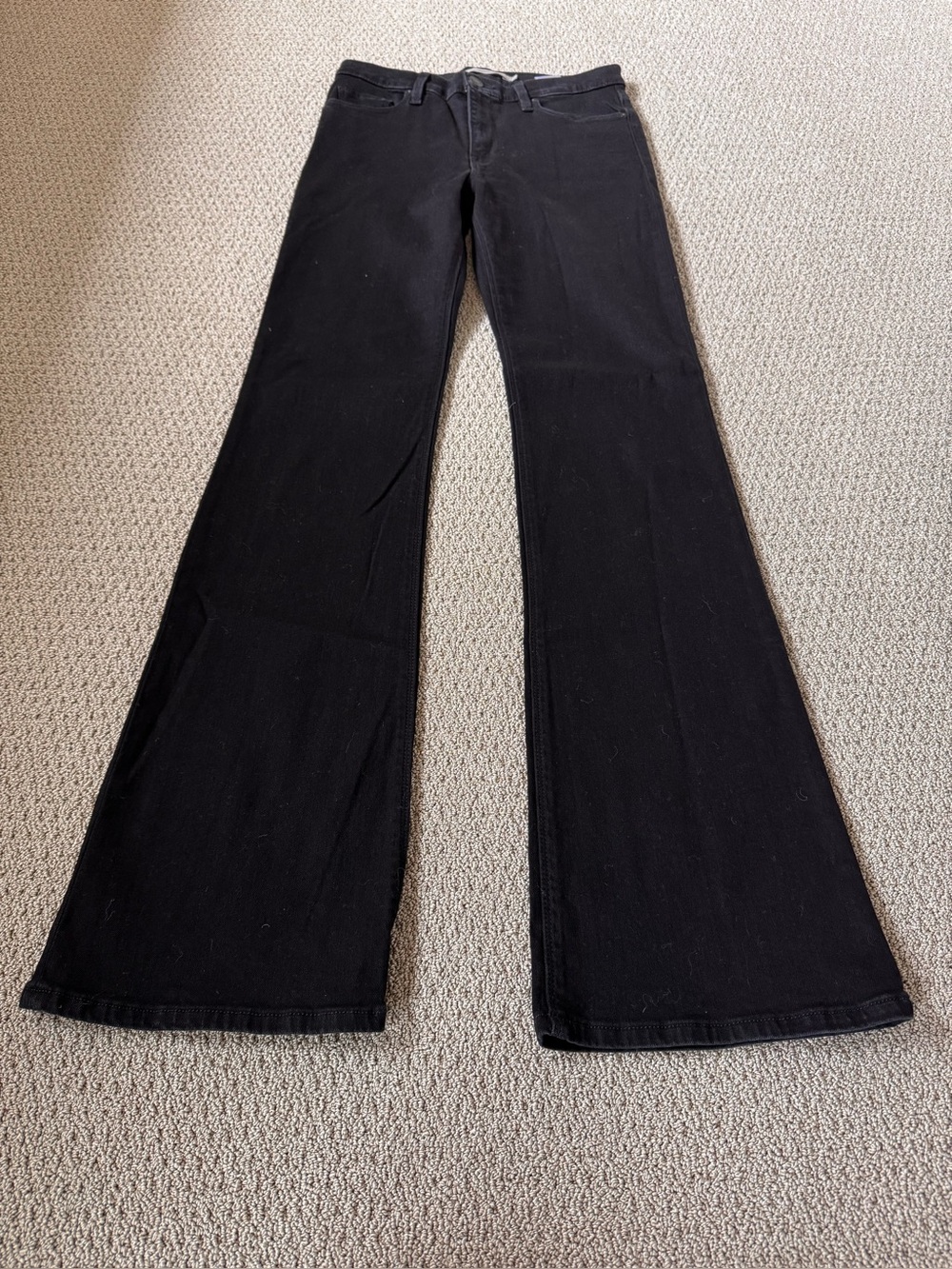 Hudson Jeans ‘Barbara’ High Rise Bootcut in Black Denim. Great condition sz 28